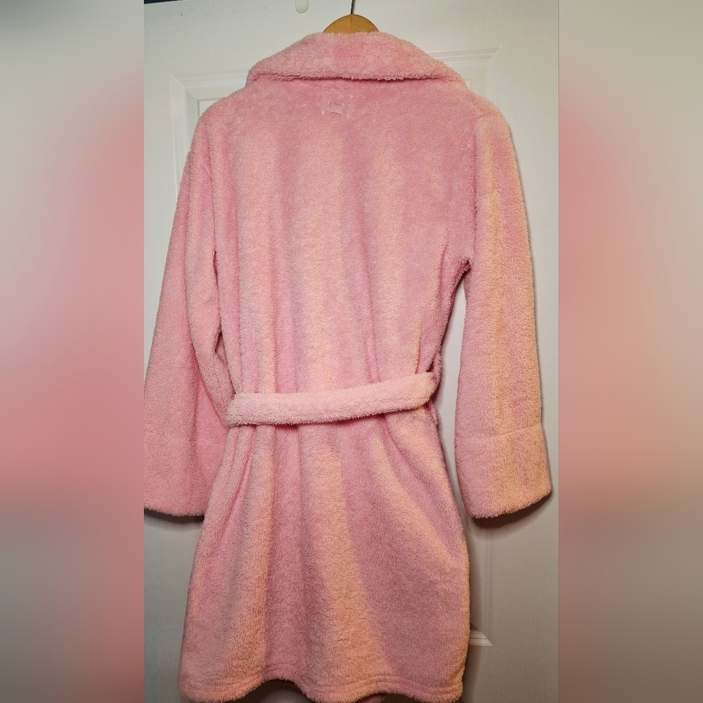 Vintage Y2K La Senza Short Fleece Robe (S) - Picture 2 of 8